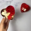 جعبه گل و خرس فلزی
