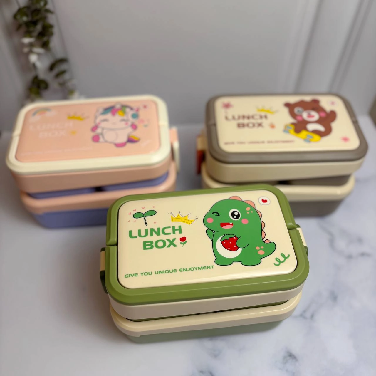 لانچ باکس دو طبقه فانتزی