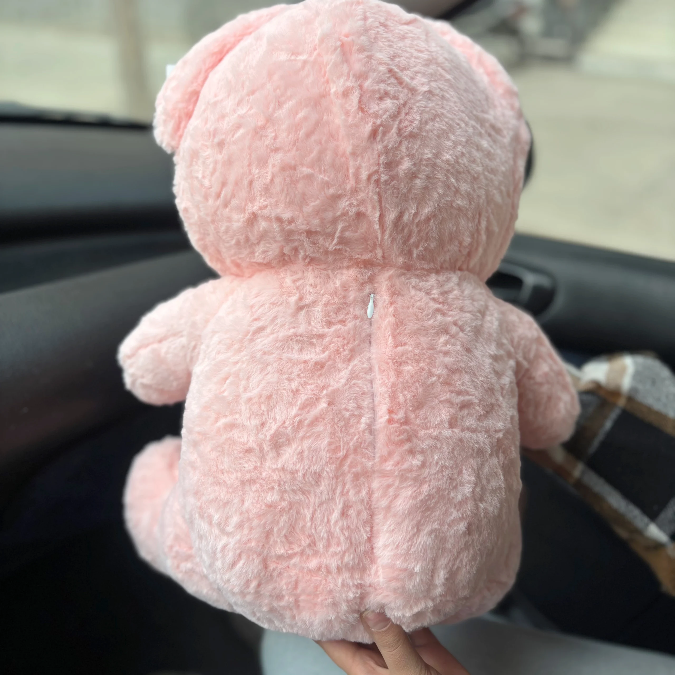 عروسک خرس بالشتی مدل پتو دار