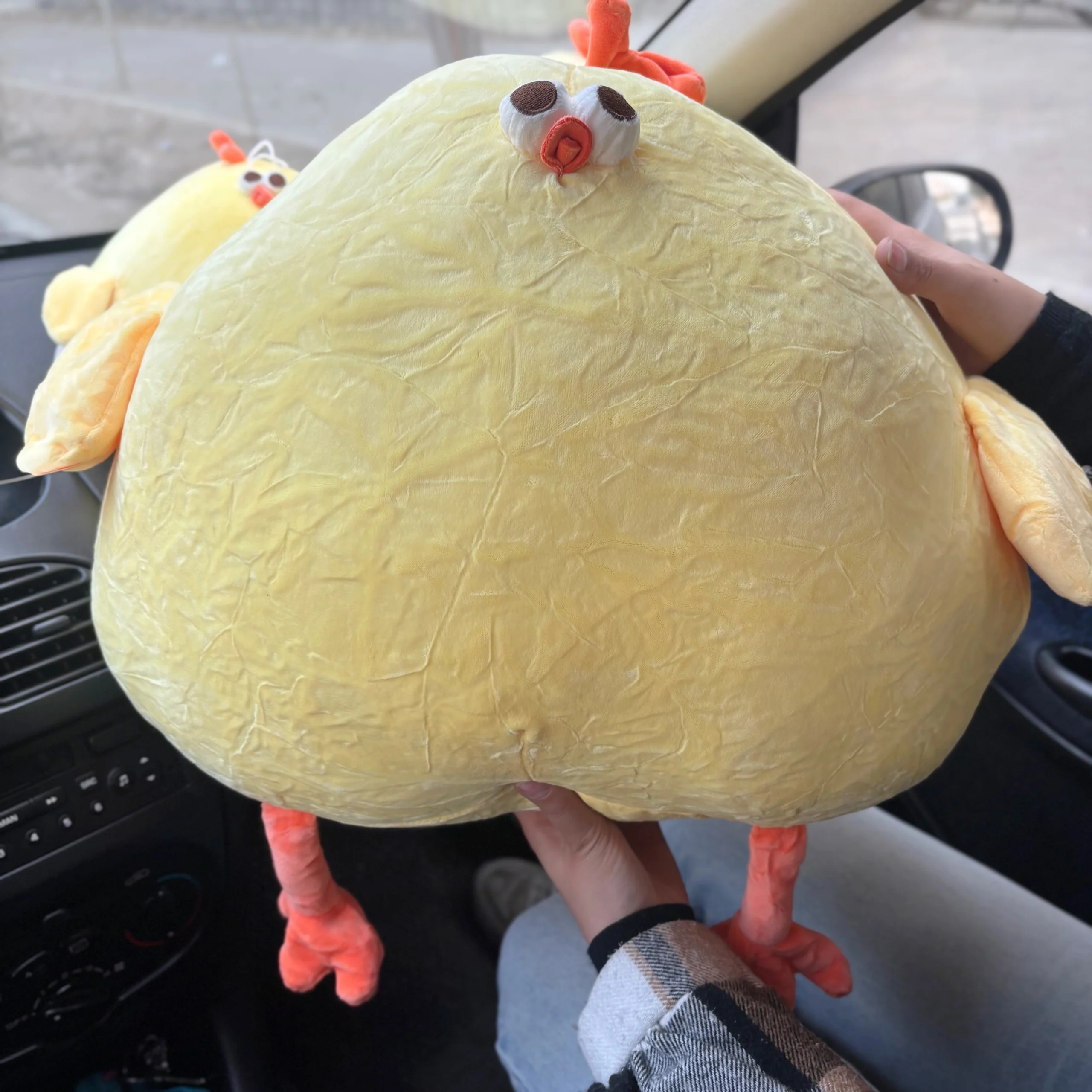 عروسک جوجه چشم قلبمه 45 سانت