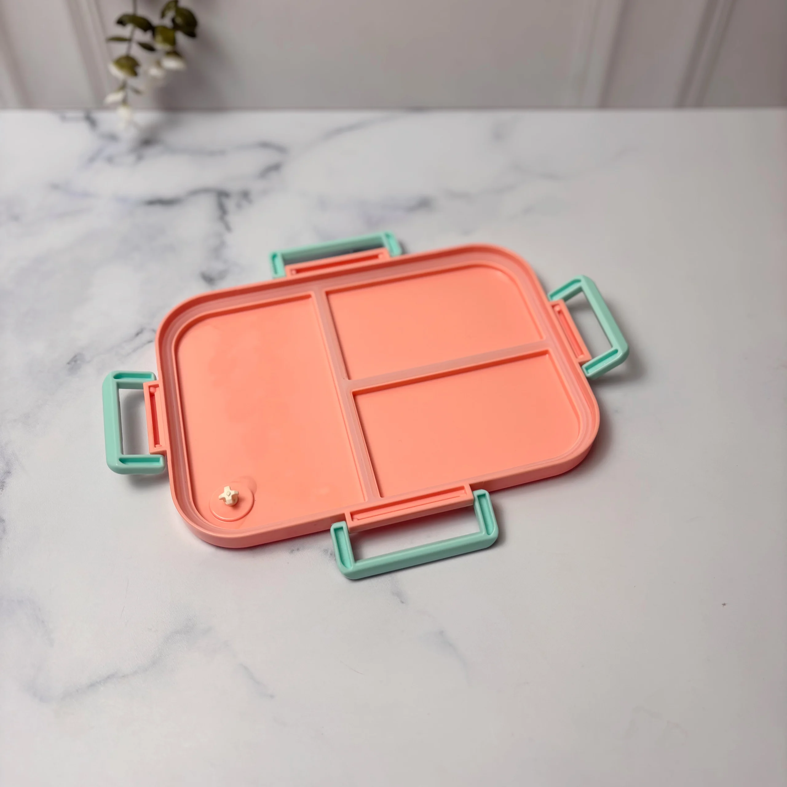 لانچ باکس استیل سه خانه واشر دار