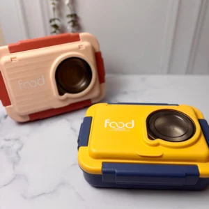 لانچ باکس استیل سه قسمتی کاسه دار