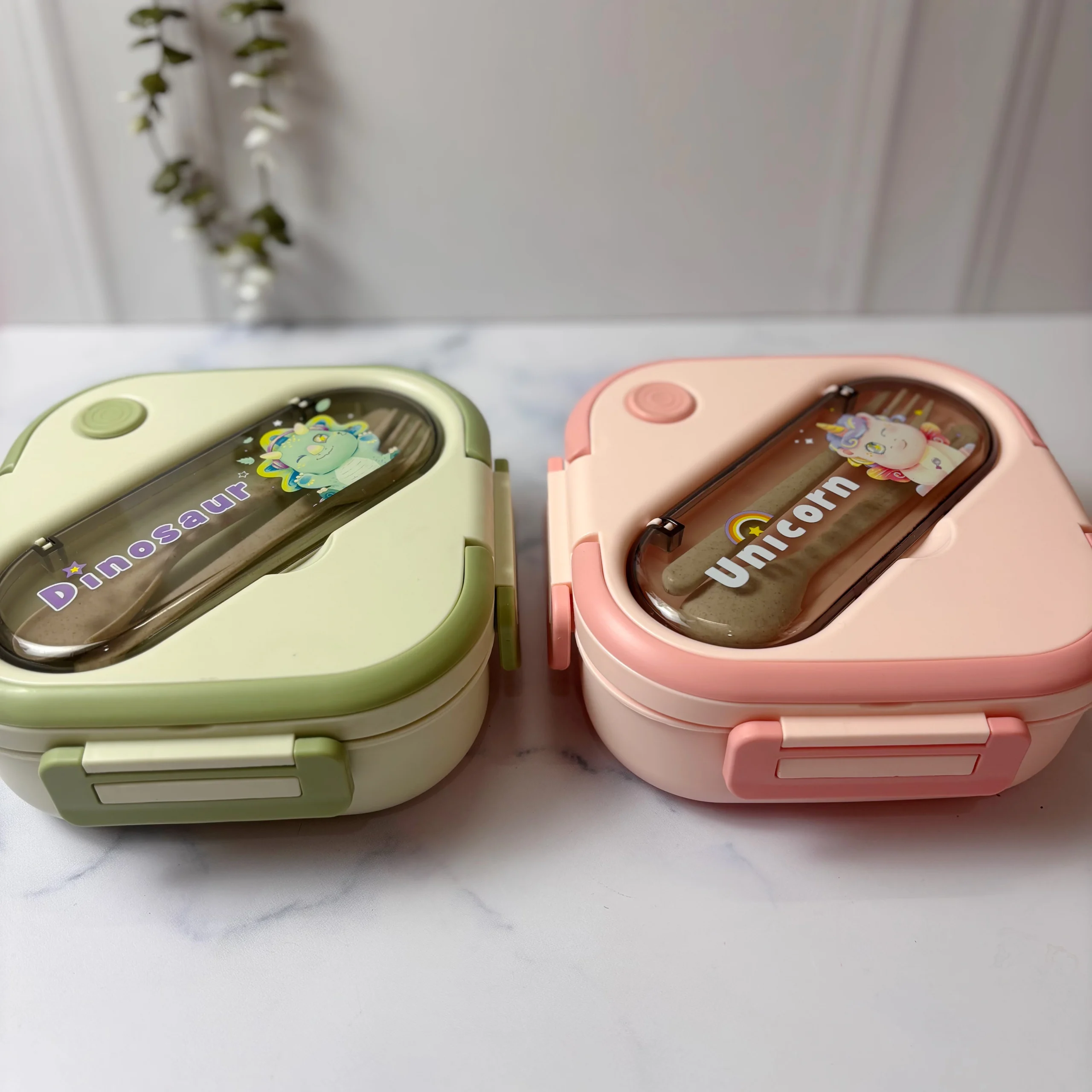 لانچ باکس مدل حیوانات سه قسمته