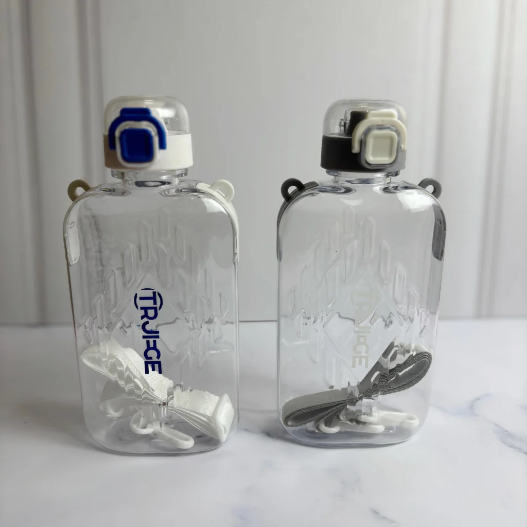 قمقمه کتابی شفاف 750 میلی لیتر