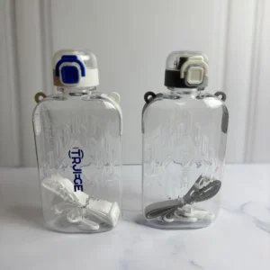 قمقمه کتابی شفاف 750 میلی لیتر