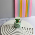 گوی شیشه ای چراغدار طرح کاکتوس