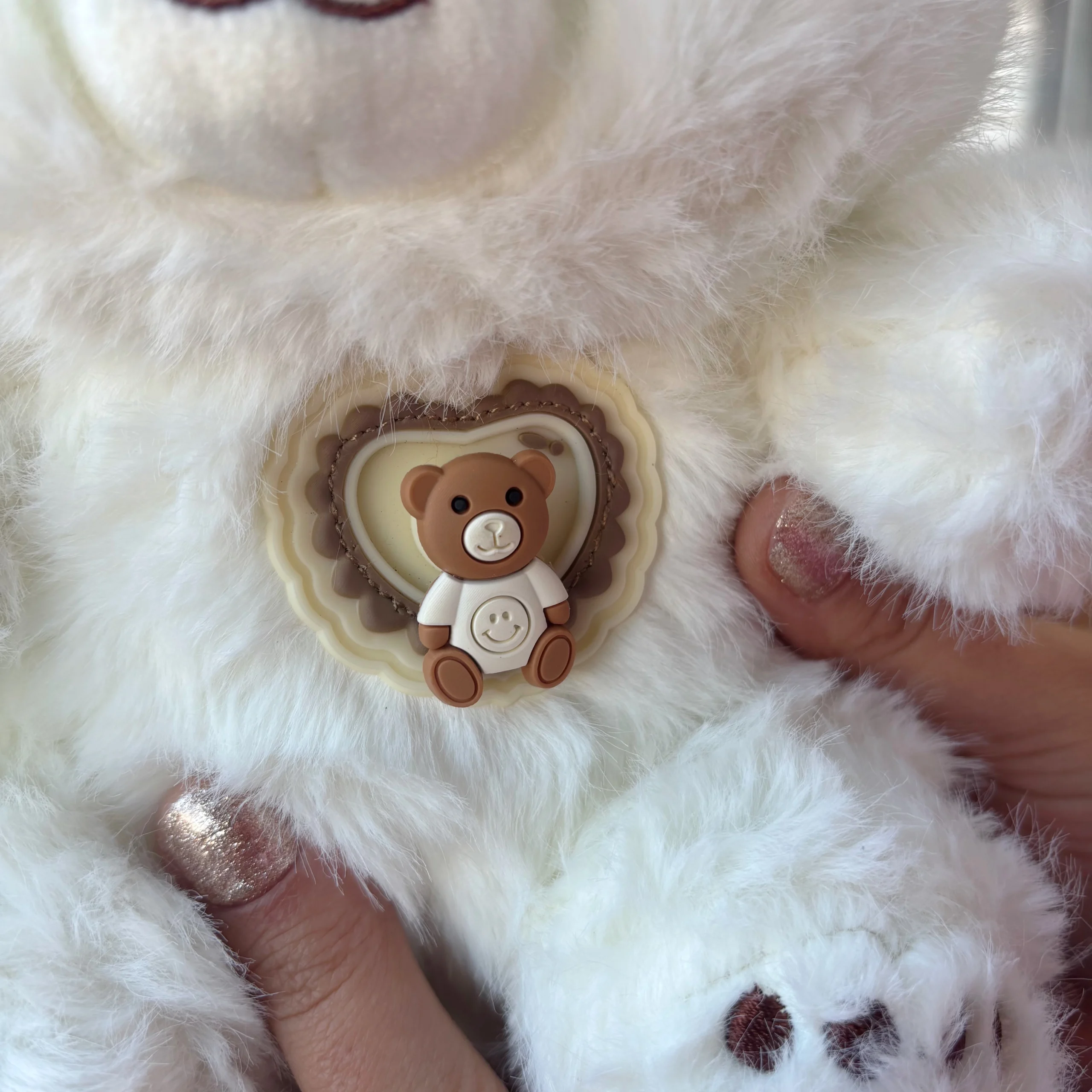 عروسک خرس سینه چرخشی