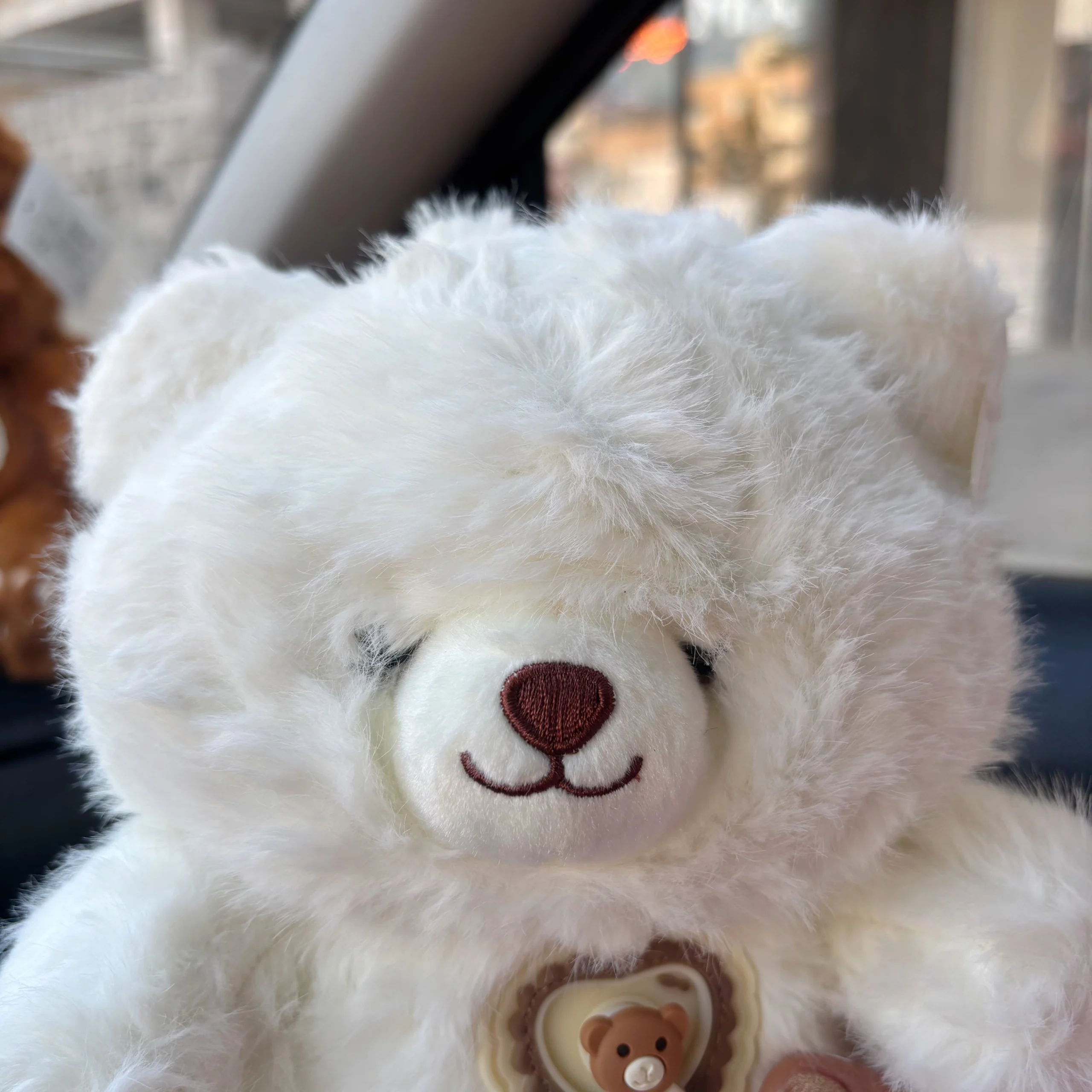 عروسک خرس سینه چرخشی