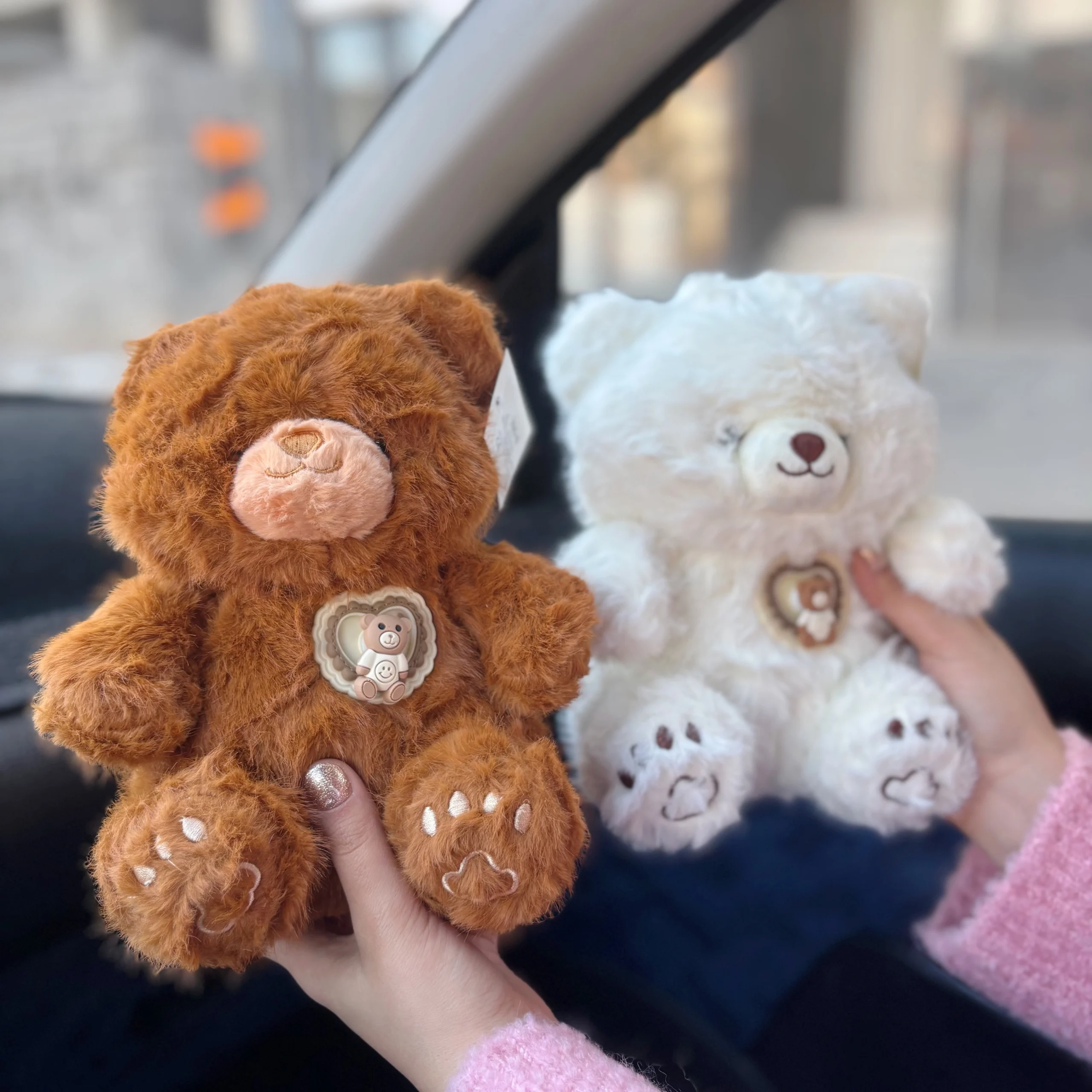 عروسک خرس سینه چرخشی