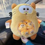 عروسک گارفیلد بچه دار 40 سانت