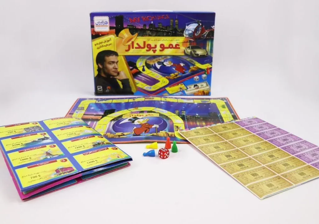 بازی فکری عمو پولدار کیفی کد 5435 (فکرآوران)